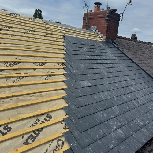 Recent roof project completed in Lancaster