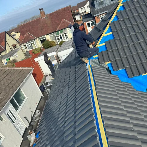 Recent roof project completed in Lancaster
